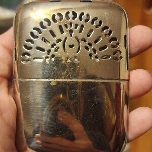 Vintage Peacock Chrome Hand Warmer – Japan Pocket Heater